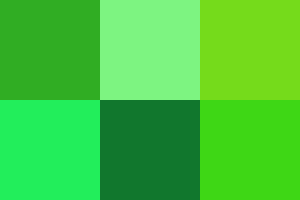 5-shades-of-green